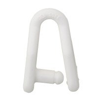 SEA SURE Mastrutscher-Schäkel zum Clipsen Nylon 51mm weiß 100St.