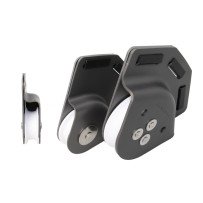 SEA SURE Reffblock asym. gleitl. Alu 42mm, Seil 8mm