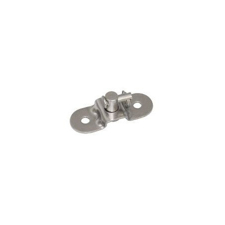 SEA SURE Decksplatte mit Wirbel A4 für Blöcke 25mm SS00