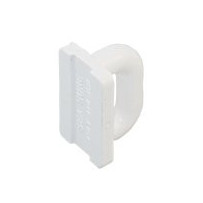 SEA SURE Mastrutscher, flach Nylon 24mm weiß