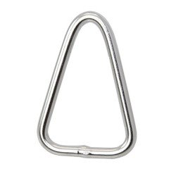 SEA SURE Triangel-Ring poliert A4 4,8x30mm, iL:50mm