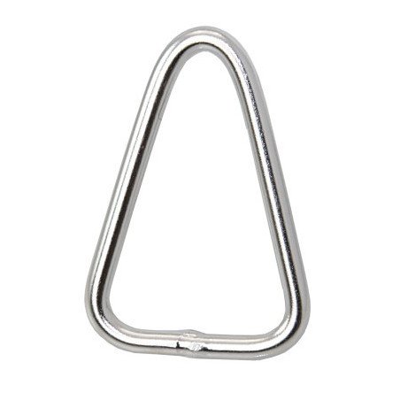 SEA SURE Triangel-Ring poliert A4 4,8x30mm, iL:50mm