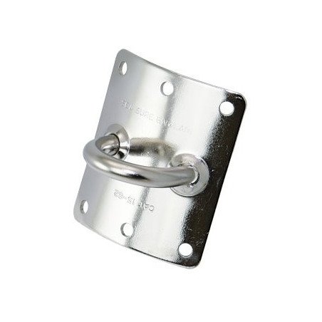 SEA SURE Mastplatte A4 12,7mm, 70x76mm, für Mast 150mm