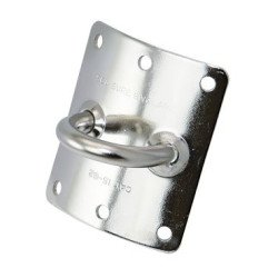 SEA SURE Mastplatte A4 8mm, 64x73mm, für Mast 100mm SB-Pack