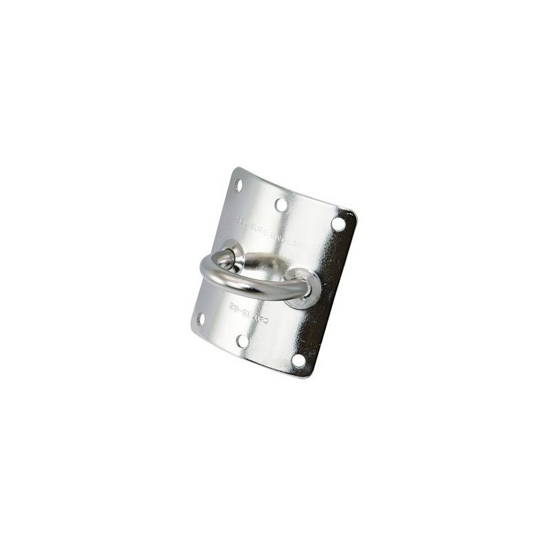 SEA SURE Mastplatte A4 8mm, 64x73mm, für Mast 100mm SB-Pack