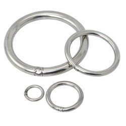 SEA SURE Rundring unpoliert A4 6x30mm