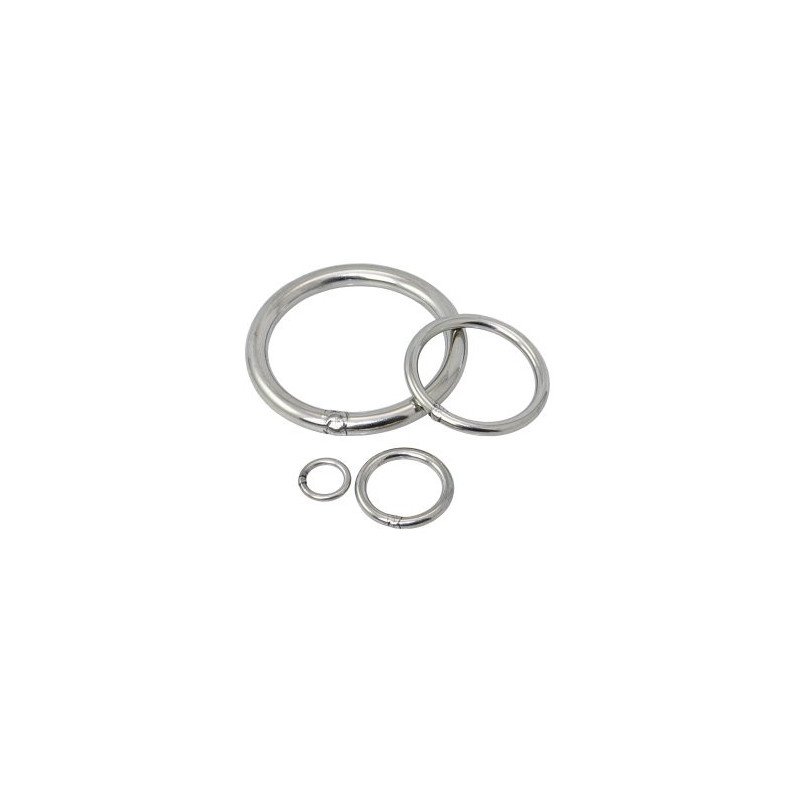 SEA SURE Rundring unpoliert A4 6x30mm