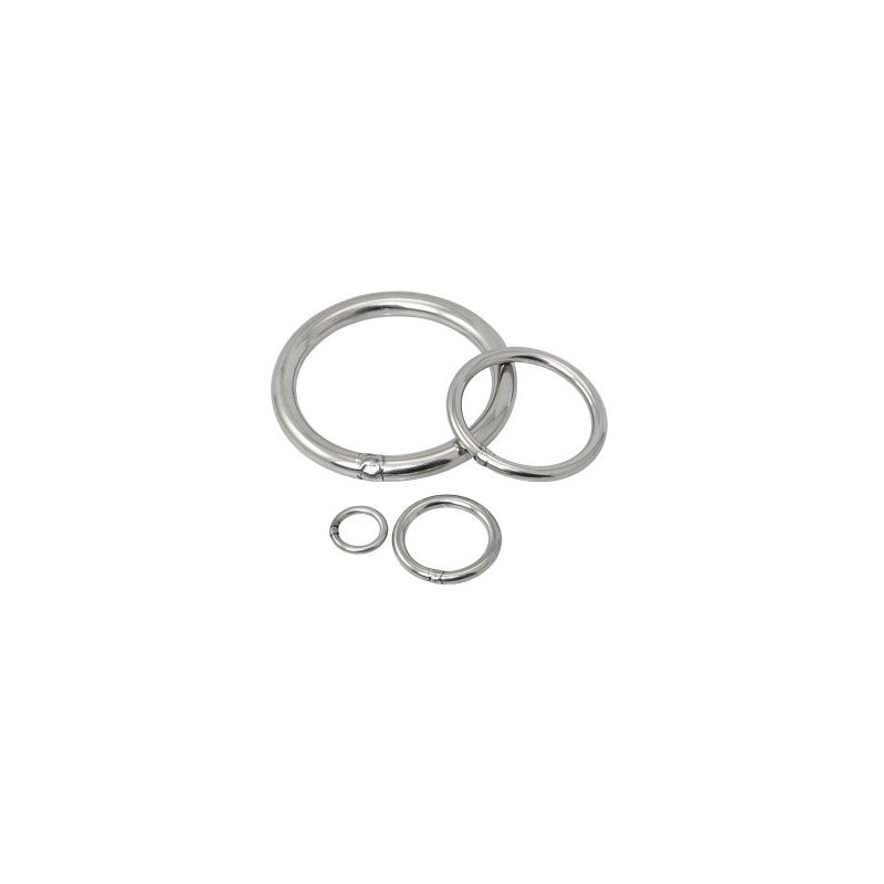 SEA SURE Rundring unpoliert A4 8x60mm