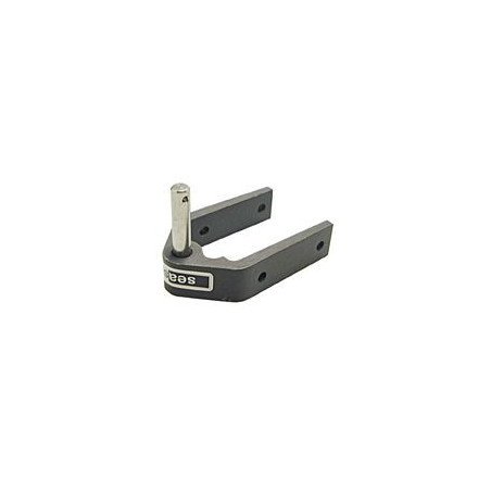 SEA SURE Ruderbeschlag mit Stift Alu Pin 8x32mm, iB:38mm