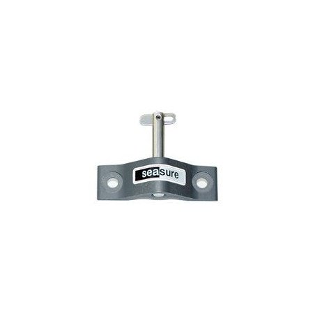 SEA SURE Spiegelbeschlag mit Klappnasenbolzen Alu/A4 Pin 8x37mm
