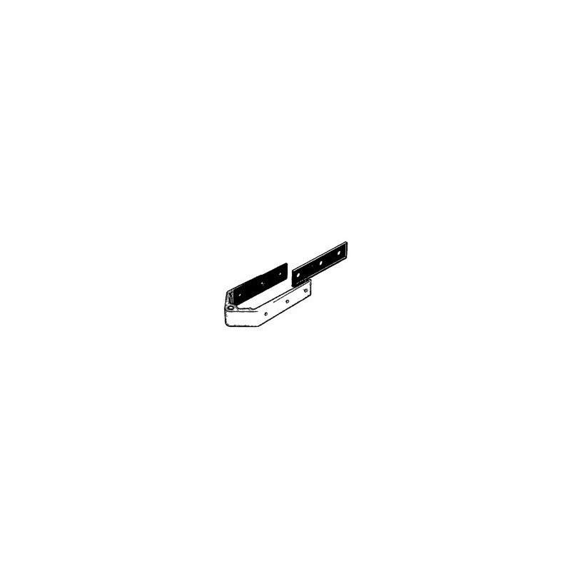 SEA SURE Ruderbeschlag-Distanzstück Nylon 1,8x63mm