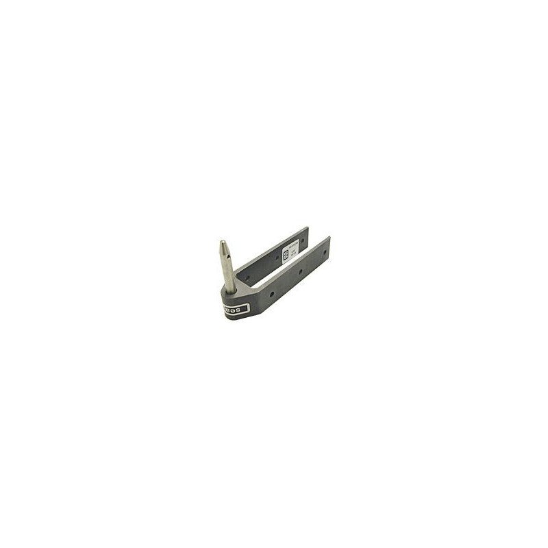 SEA SURE Ruderbeschlag mit Stift Alu Pin 10x46mm, iB:25mm