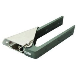 SEA SURE Spiegelbeschlag für Kielboote Edelstahl Pin 10mm