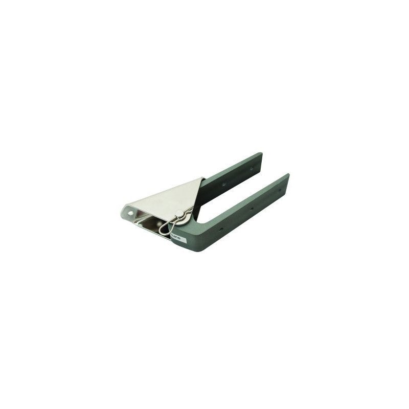 SEA SURE Spiegelbeschlag für Kielboote Edelstahl Pin 10mm