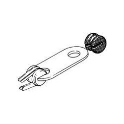 SEA SURE Kauschenknopf Kunststoff für Kausche 2,5mm und Lasche 2,5mm