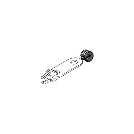 SEA SURE Kauschenknopf Kunststoff für Kausche 2,5mm und Lasche 2,5mm