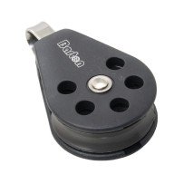 BARTON Einfachblock kugell. 45mm, Seil 10mm, Auge