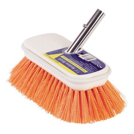 SWOBBIT Decksbürste 190mm mittel, orange