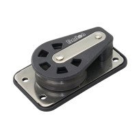 BARTON Liegeblock kugell. 45mm, Seil 10mm