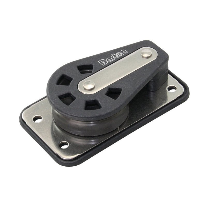 BARTON Liegeblock kugell. 45mm, Seil 10mm BARTON Liegeblock kugell. 45mm, Seil 10mm
