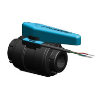 TRUDESIGN Kugelventil überwachbar Nylon/GFK 1-1/4' SB-Pack