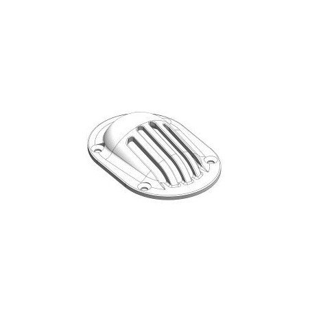 TRUDESIGN Ansaugsieb, rund Nylon/GFK 1-1/4' weiß