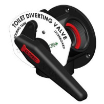 TRUDESIGN 3-Wege-Ventil Aquavalve Nylon/GFK Gewinde 1-1/2', Aufbau weiß