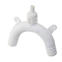 TRUDESIGN Schwanenhalsventil Nylon/GFK für Schlauch 25mm schwarz