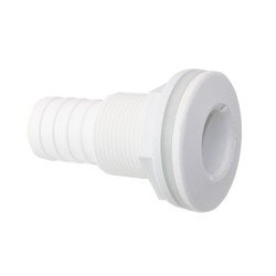 TD-Borddurchbruch weiß mit Anschluss 19mm  3/4'