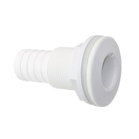 TD-Borddurchbruch weiß mit Anschluss 19mm  3/4'