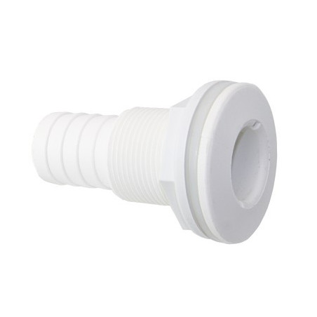 TD-Borddurchbruch weiß mit Anschluss 38mm 1 1/2'