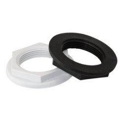 TRUDESIGN Kontermutter Nylon/GFK 1-1/4' schwarz SB-Pack
