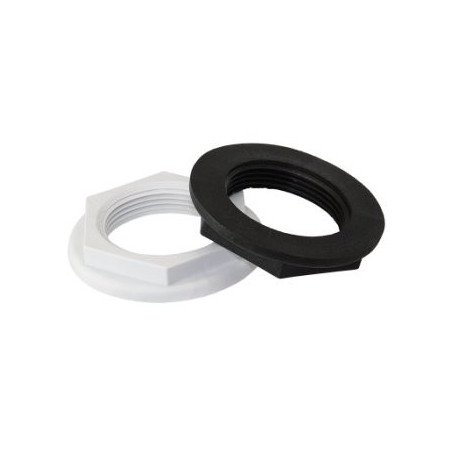 TRUDESIGN Kontermutter Nylon/GFK 1-1/4' schwarz SB-Pack