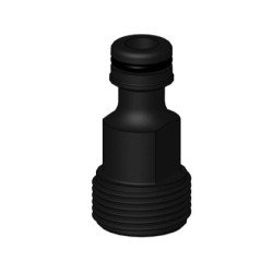 TRUDESIGN Schlauchtülle mit Außengewinde Nylon 3/4' für Schlauch 13mm