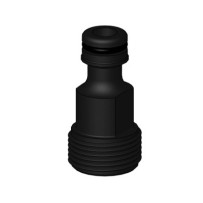 TRUDESIGN Schlauchtülle mit Außengewinde Nylon 3/4' für Schlauch 13mm