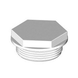 TRUDESIGN Endstopfen Aquavalve Nylon/GFK 1-1/2' schwarz