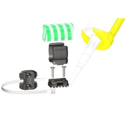 TRUDESIGN Schlauchklammer POM für Durchmesser 13-16mm