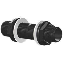 TRUDESIGN Schottdurchführung Nylon/GFK 1-1/2' schwarz
