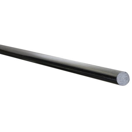 TRAFLEX Segellatte Rundstab Carbon 8mm 6m schwarz