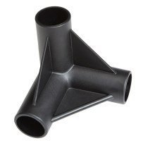 TRAFLEX Eckverbinder System 30 Kunststoff für Rohr 30mm