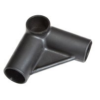 TRAFLEX Winkelverbinder Mittelstück System 30 Kunststoff für Rohr 30mm