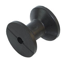 Bugrolle Gummi ohne Buchse 75x75mm, iD:13mm
