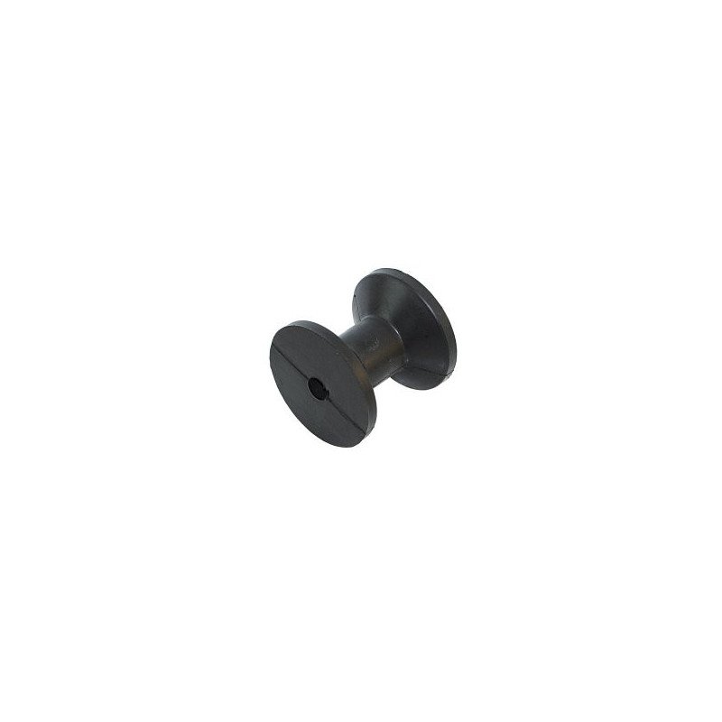 Bugrolle Gummi ohne Buchse 75x75mm, iD:13mm