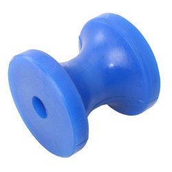 Bugrolle PU blau  75mm