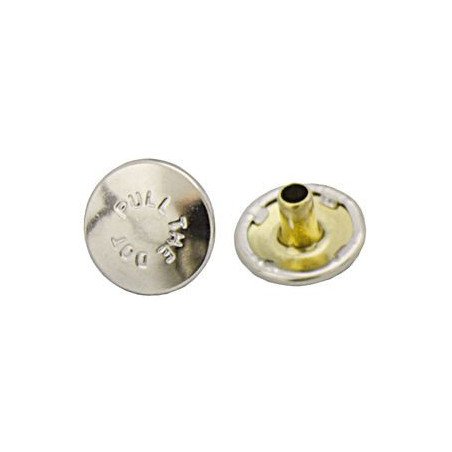 PULL-THE-DOT Kappe MsNi mit Niete 4,2mm