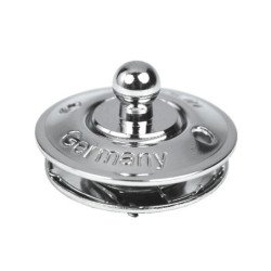 LOXX Unterteil für Stoff MsCr Klemmbereich 4mm 100St.