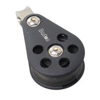 BARTON Einfachblock kugell. 70mm, Seil 14mm, Auge