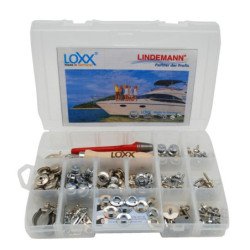 LOXX Sortimentsbox gemischt mit Werkzeugen 131-tlg.