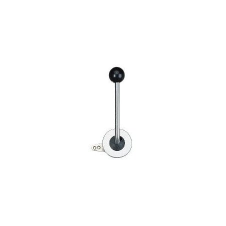 ULTRAFLEX Bedienhebel B35 Edelstahl für Gas oder hydr. Schaltung