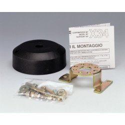 ULTRAFLEX Anbausatz X34 90° schwarz für Steuersysteme